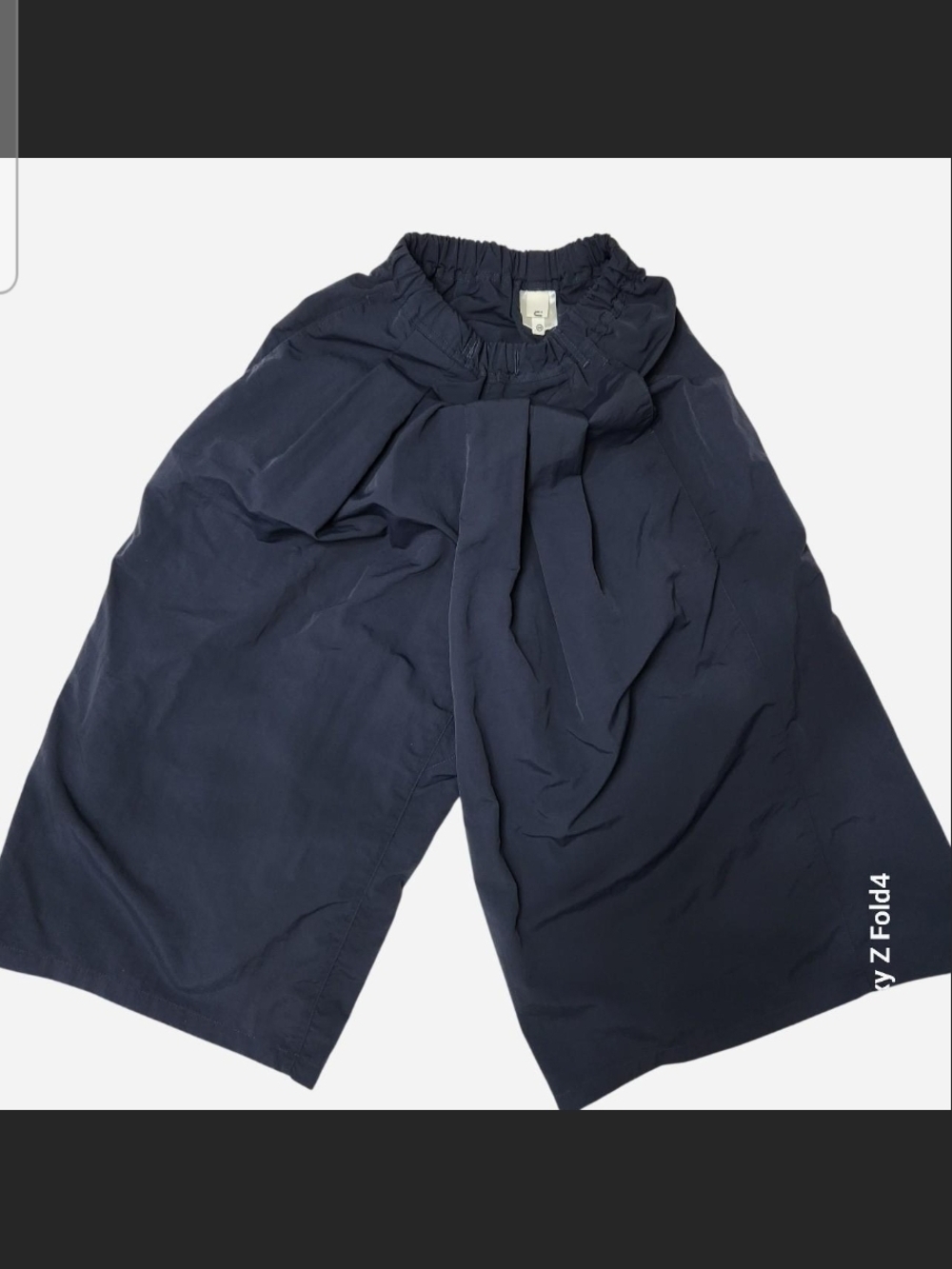 Tech Stretch Commuter Pants 7/8 Tapered Navy Blue Travel Ankle Pant GUC Women's‎